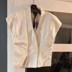 Poleci Cream Women's Blouse